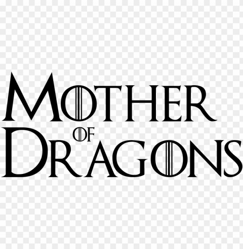 mother of dragons Isolated Artwork on HighQuality Transparent PNG