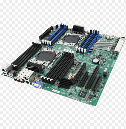 motherboard photos - intel server board s7200a PNG Isolated Object with Clarity