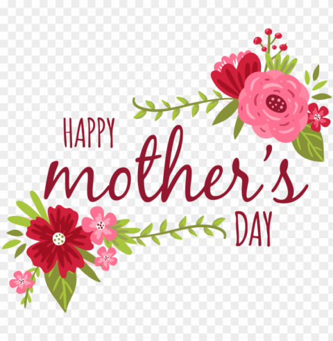 mothers day free and vector - happy mothers day Isolated Object with Transparent Background in PNG