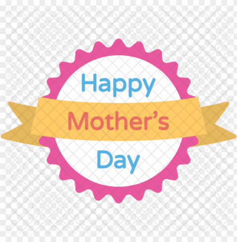 mothers day badge icon - mothers day icon Transparent PNG Object with Isolation