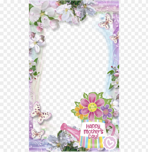 mothers day clipart frame - mother's day frame PNG Graphic with Clear Isolation PNG transparent with Clear Background ID 7fb623cf