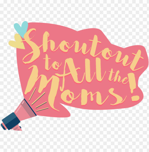 mother's day design - mother's day design PNG with Transparency and Isolation
