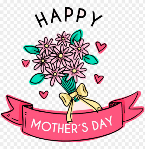 mothers day element vector diagram free -mothers day element vector diagram free Isolated Object on Clear Background PNG