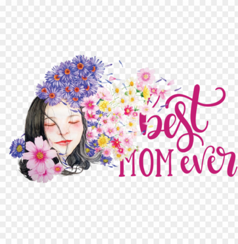 Mother's Day Floral design Artist Visual arts for Happy Mother's Day for Mothers Day PNG images with alpha transparency free PNG transparent with Clear Background ID d6391739