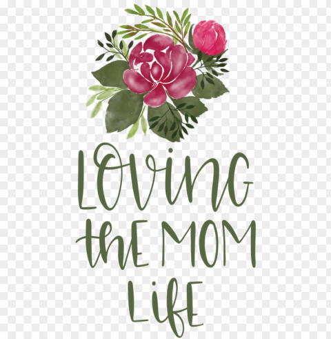 Mother's Day Flower Flower bouquet Floral design for Love You Mom for Mothers Day PNG files with transparency