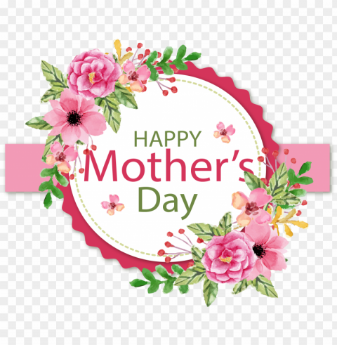 mother's day flower paper euclidean vector - mothers day borders Isolated Item with Transparent PNG Background