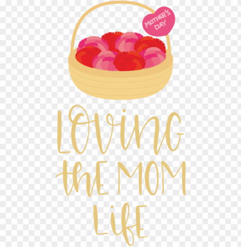 Mothers Day Flower Petal Meter For Love You Mom For Mothers Day PNG Images Alpha Transparency