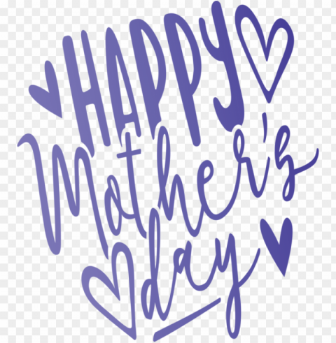 Mother's Day Font Text Calligraphy for Mothers Day Calligraphy for Mothers Day PNG for design