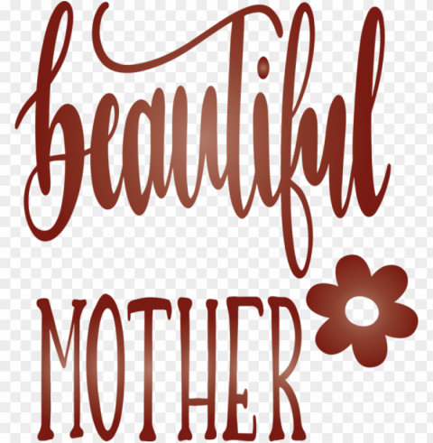 Mother's Day Font Text for Mothers Day Calligraphy for Mothers Day PNG for t-shirt designs