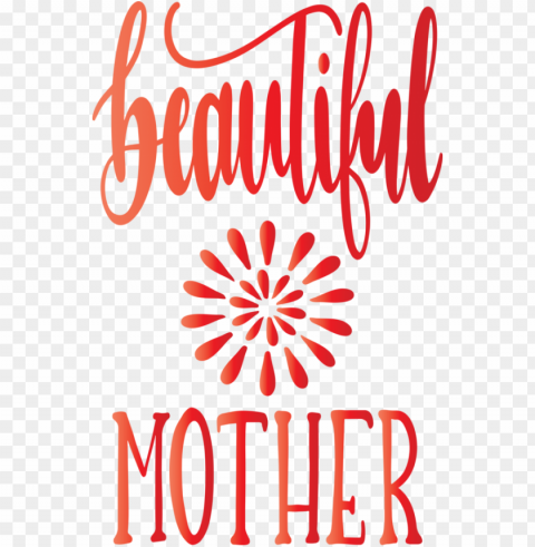 Mother's Day Font Text for Mothers Day Calligraphy for Mothers Day PNG graphics with clear alpha channel collection