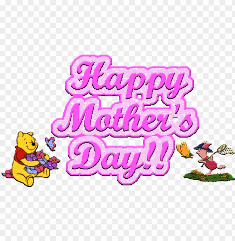 mothers day is not just meant for moms moms come in - happy mothers day sister gif Isolated Design Element in Transparent PNG