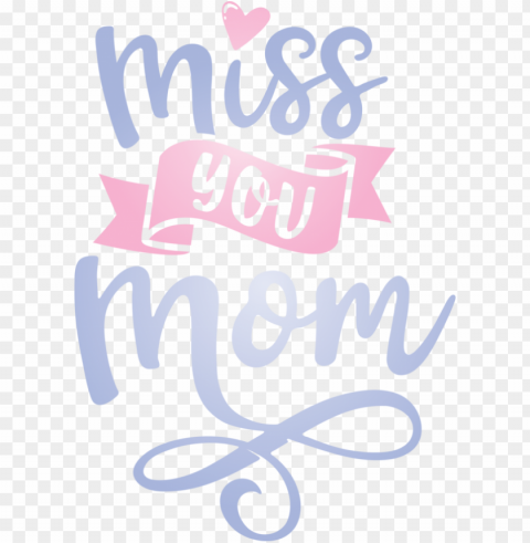 Mother's Day Logo Pink M Pattern for Miss You Mom for Mothers Day PNG Image Isolated with Transparent Detail PNG transparent with Clear Background ID e6f7e22d