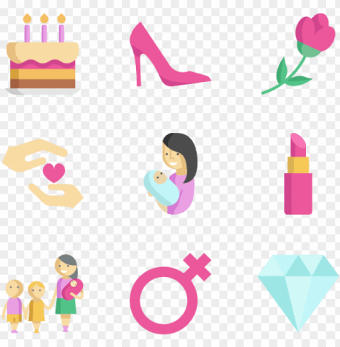 Mothers Day - Mothers Day Isolated Item With Transparent Background PNG