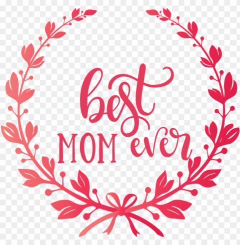 Mother's Day T-shirt Dress shirt Sleeve for Happy Mother's Day for Mothers Day Isolated Subject in Transparent PNG