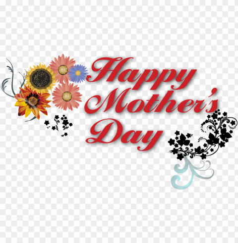 mother's daybanner - mothers day cards Isolated Artwork in Transparent PNG PNG transparent with Clear Background ID faa0718c