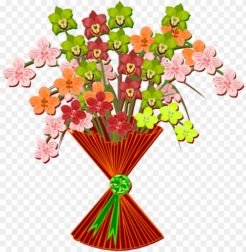 mother's daybouquet -free mother's day bouquet Isolated Character in Clear Background PNG