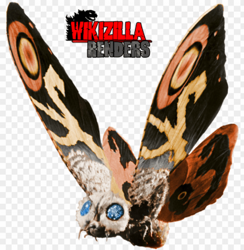 mothra - godzilla outdoor products collaboration mini bosto PNG graphics for free