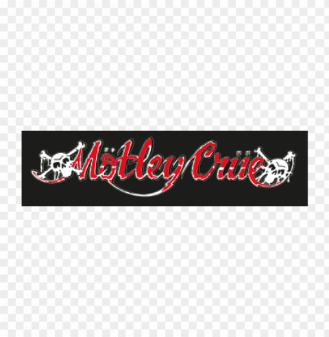 motley crue vector logo free download PNG Isolated Design Element with Clarity