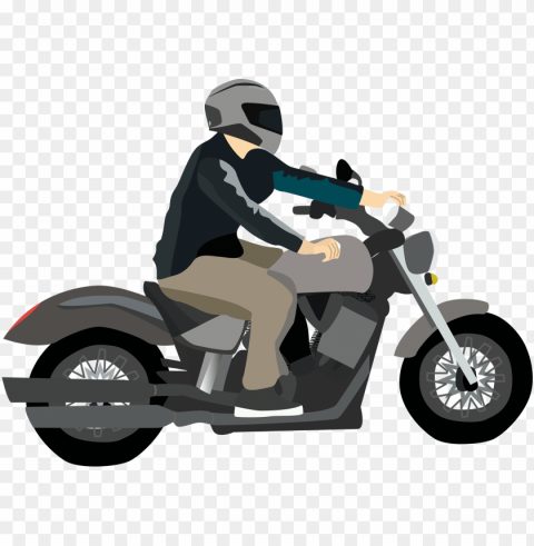 Motorcyclist Illustration - Sidecar Clear PNG Images Free Download