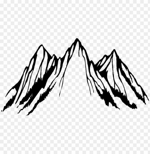 mountain clip art black and white PNG transparent artwork PNG transparent with Clear Background ID 893b2bc9