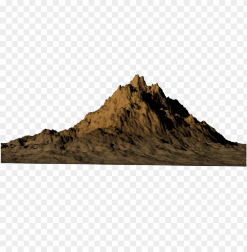 mountain PNG Image Isolated on Transparent Backdrop PNG transparent with Clear Background ID 9266fcee