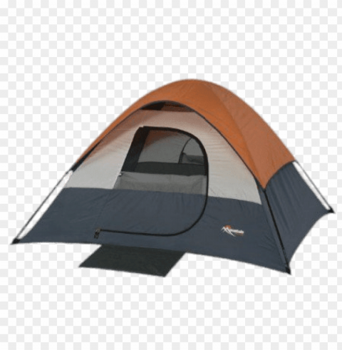 mountain trails camping tent PNG Image with Isolated Icon