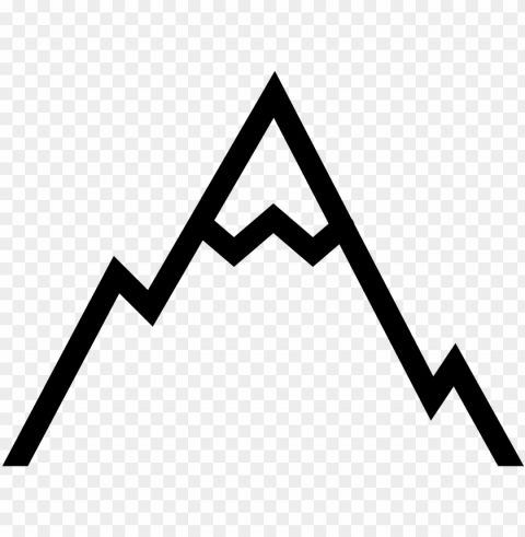 mountain vectorroyalty free stock - mountain icon Transparent Background Isolated PNG Illustration