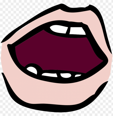 mouth talking clipart HighQuality Transparent PNG Isolated Element Detail