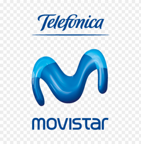 movistar eps vector logo ClearCut Background Isolated PNG Design