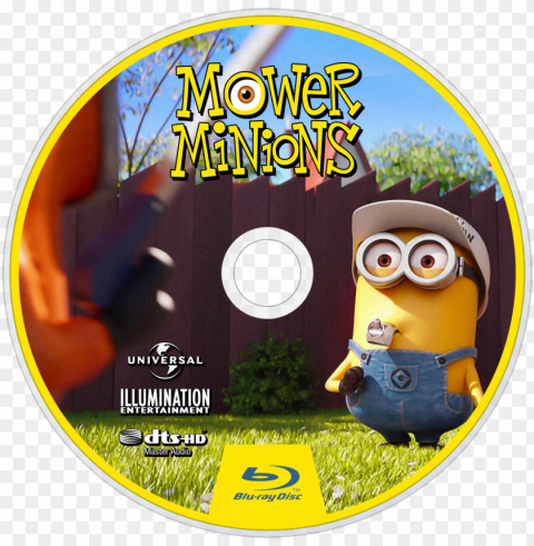 mower minions bluray disc image - blu ray PNG transparent photos extensive collection