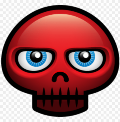 #mq #red #skull #skulls #emoji #emojis - portable network Transparent PNG graphics variety