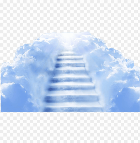 #mq #stairs #stair #heaven #sky #clouds #cloud #blue - stairway to heaven PNG images with no royalties PNG transparent with Clear Background ID 18d121d1