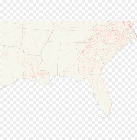 mr matte kml map southeast - art print lulu's florida state university state map Clear PNG file PNG transparent with Clear Background ID 57c39082