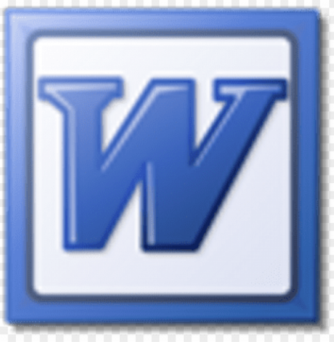 ms word 2003 icon PNG graphics with alpha transparency broad collection