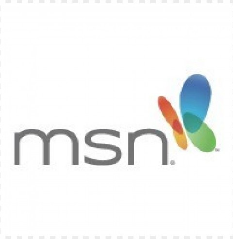 msn logo vector free download PNG images for merchandise