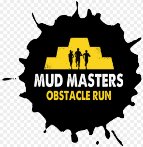 mudmasters logo - mud masters Isolated Graphic on Clear PNG