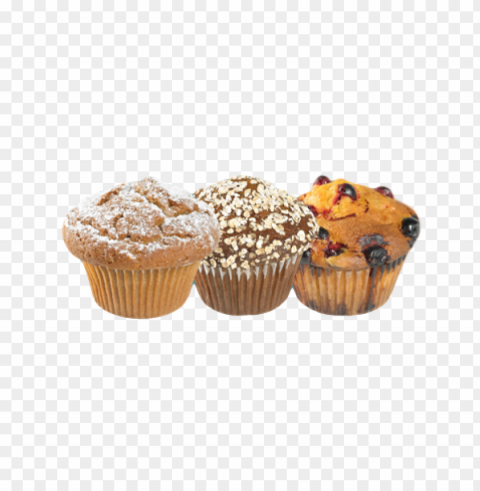 muffin food clear background Isolated Object in Transparent PNG Format