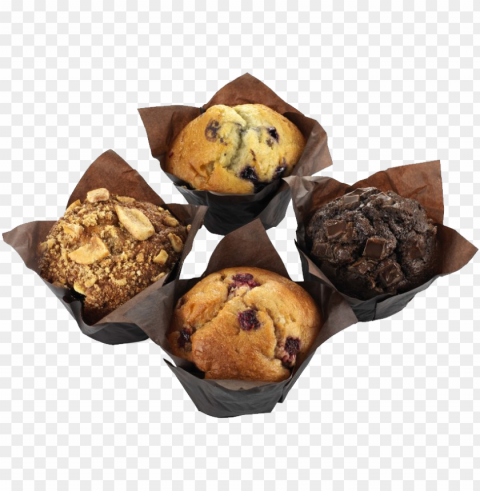 muffin food no background PNG Graphic with Isolated Design