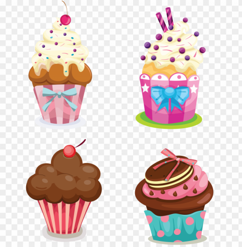 muffin food file Isolated PNG Element with Clear Transparency