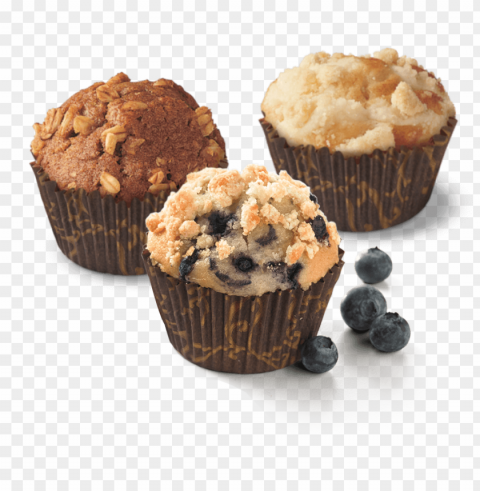 muffin food transparent Isolated Artwork with Clear Background in PNG