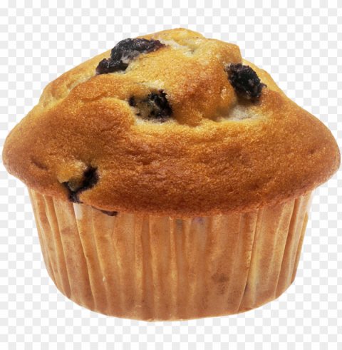 Muffin Food Transparent Background Isolated Graphic On Clear PNG