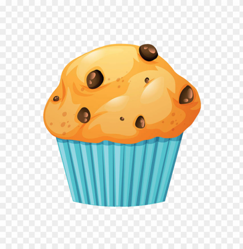 Muffin Food Transparent Background PNG File With Alpha