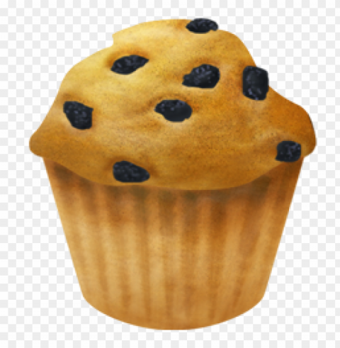 Muffin Food Transparent PNG Image Isolated With Clear Background