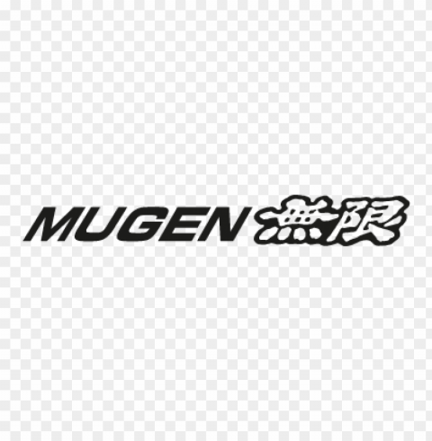 mugen eps vector logo free download Clear Background PNG Isolated Design Element