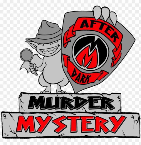 murder mystery nights at lindeth howe - cartoo Transparent PNG Isolated Item with Detail