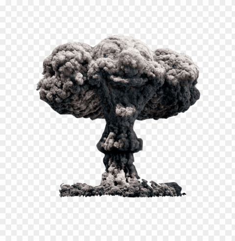 mushroom cloud PNG picture