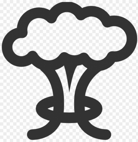 mushroom cloud PNG pictures with no background