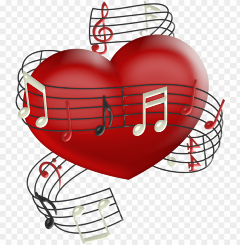 music heart desenho musical festa tema musica musica - music hearts Alpha channel transparent PNG