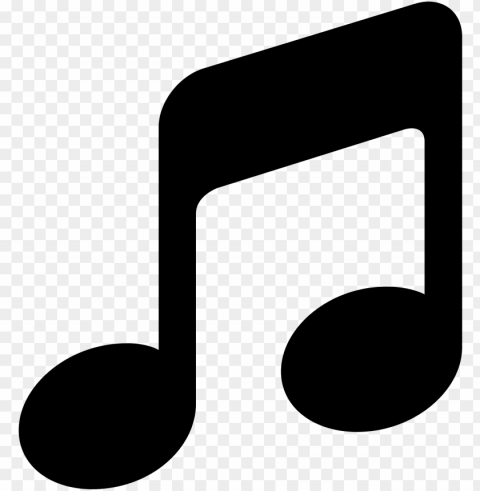 music icon - music icon black and white PNG Image with Transparent Isolated Graphic Element
