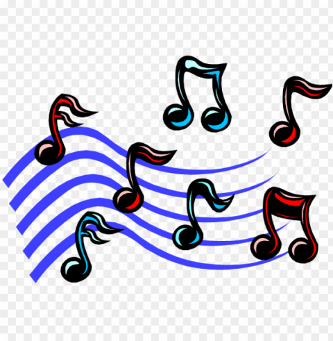 Music Notes Clipart Isolated Character On Transparent PNG